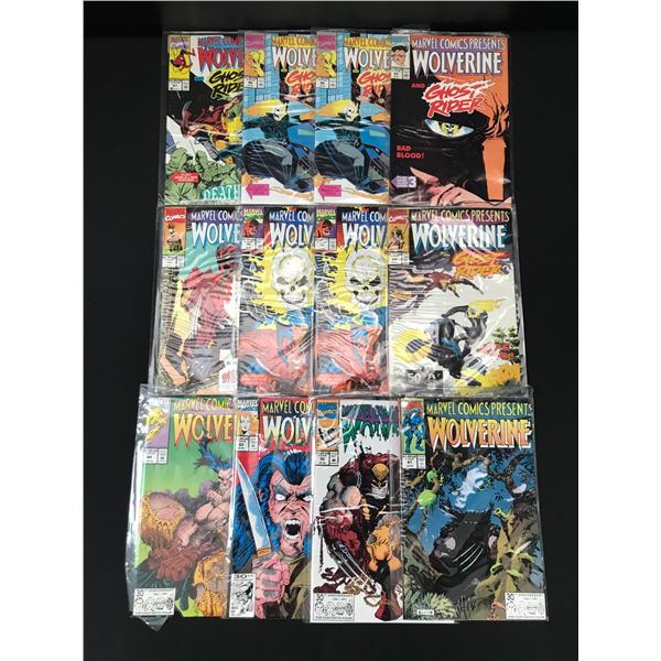 LOT OF 12 MARVEL COMICS PRESENTS WOLVERINE COMICS - MARVEL COMICS