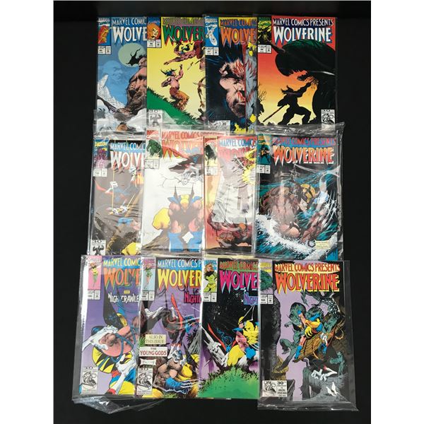 LOT OF 12 MARVEL COMICS PRESENTS WOLVERINE COMICS - MARVEL COMICS