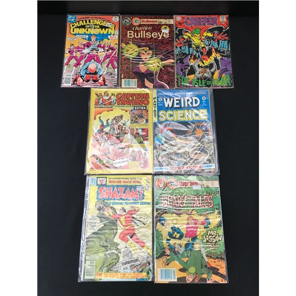 LOT OF 7 MIXED TITLE COMICS - VARIOUS PUBLISHERS