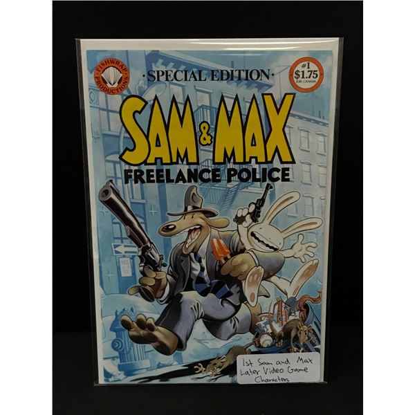 SAM & MAX FREELANCE POLICE #1 - FISHWRAP PRODUCTIONS