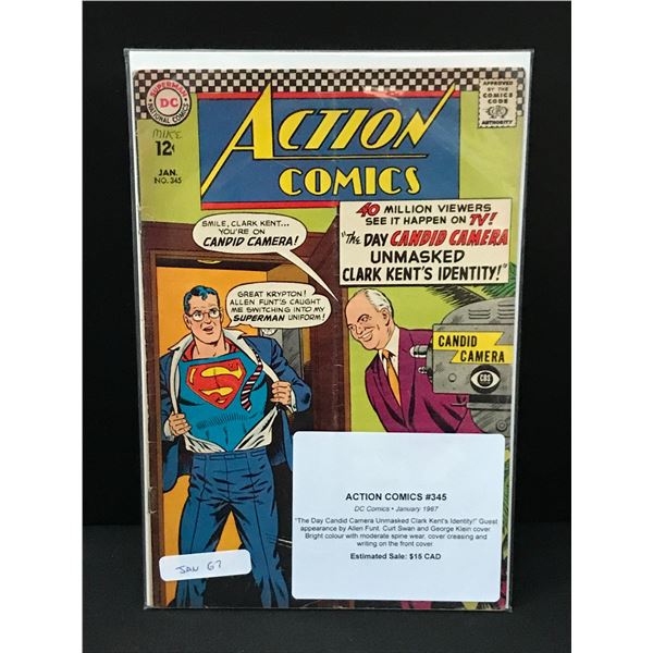 ACTION COMICS #345 (1967) - DC COMICS