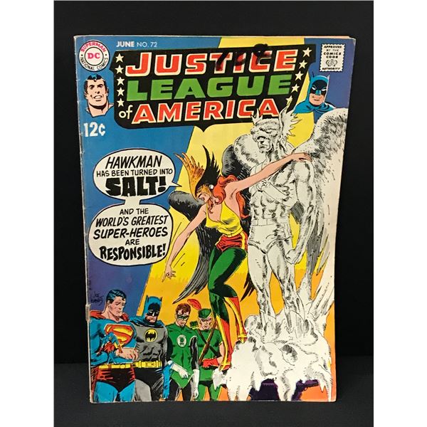 JUSTICE LEAGUE OF AMERICA #72 - DC COMICS