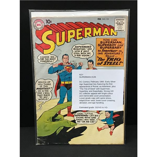 SUPERMAN #135 (1960) - DC COMICS