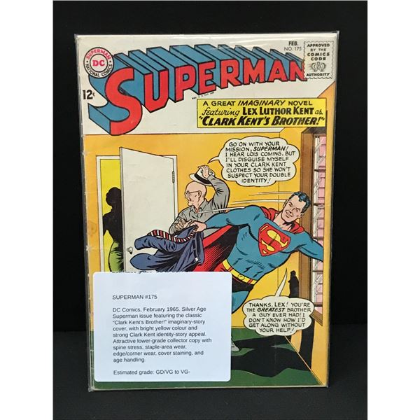 SUPERMAN #175 (1965) - DC COMICS