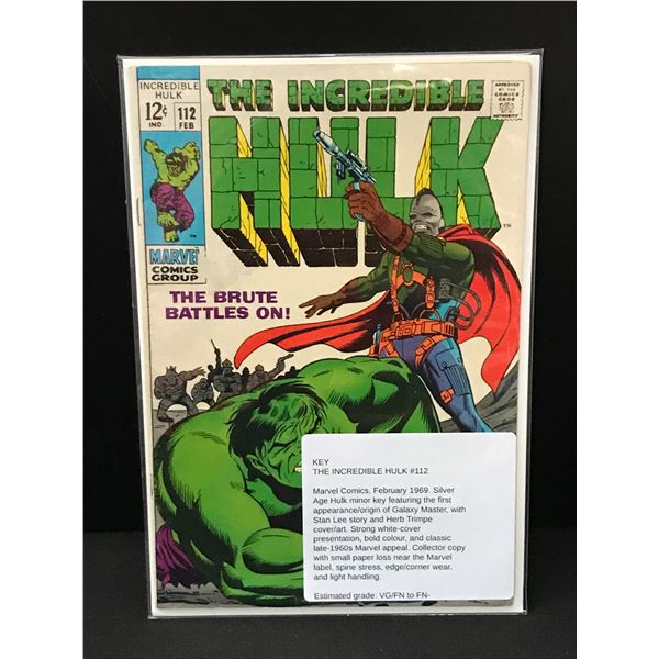 THE INCREDIBLE HULK #112 (1969)