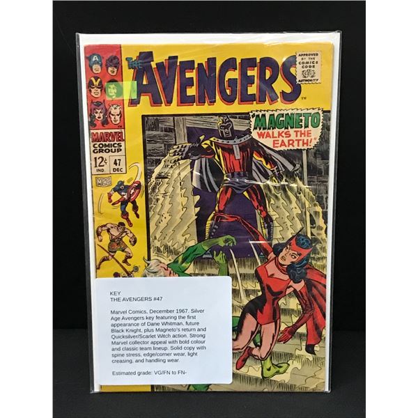 AVENGERS #47 (1967) - MARVEL COMICS