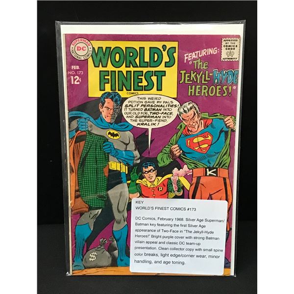 WORLD'S FINEST COMICS #173 (1968) - DC COMICS