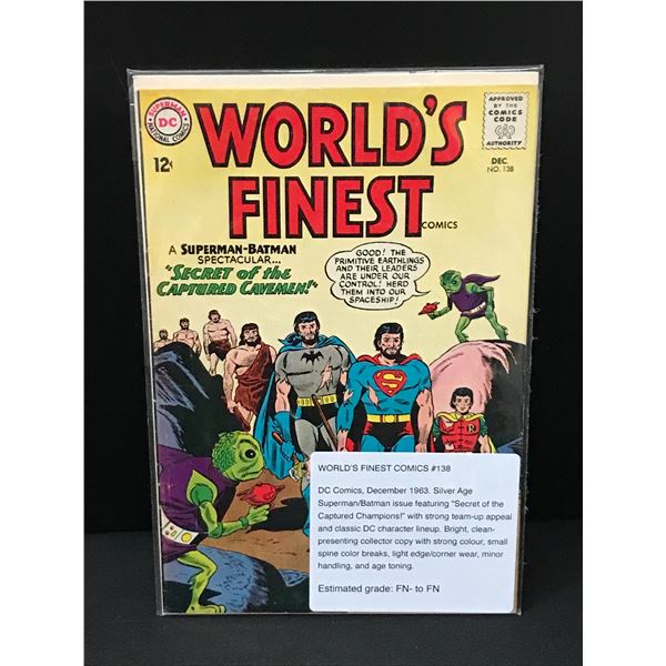 WORLD'S FINEST COMICS #138 (1963) - DC COMICS