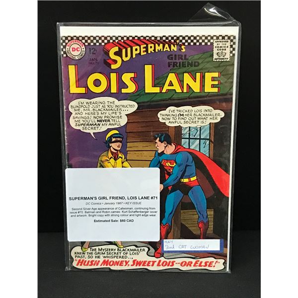 SUPERMAN'S GIRLFRIEND LOIS LANE #71 (1967) - DC COMICS