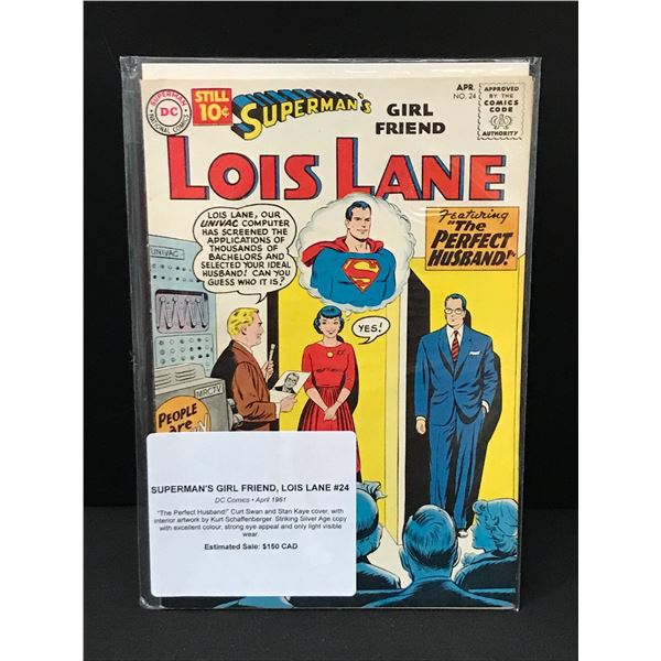 SUPERMAN'S GIRLFRIEND LOIS LANE #24 (1961) - DC COMICS
