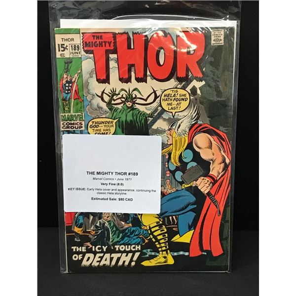 THE MIGHTY THOR #189 (1971) - MARVEL COMICS