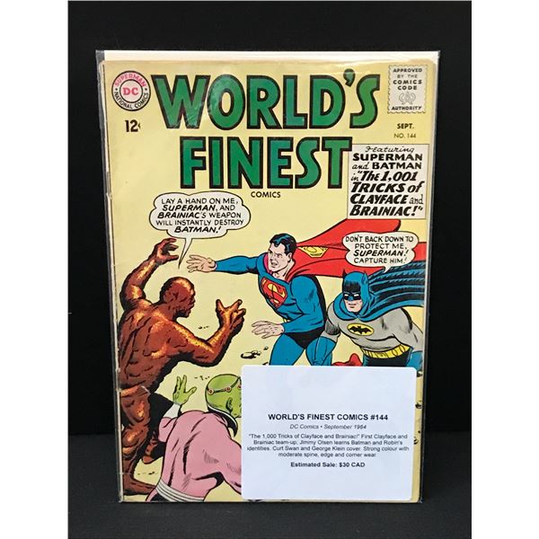 WORLD'S FINEST COMICS #144 (1964) - DC COMICS