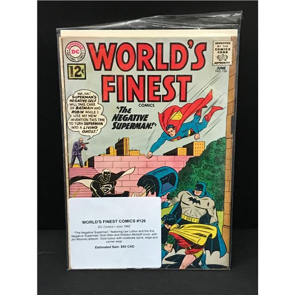 WORLD'S FINEST COMICS #126 (1962) - DC COMICS