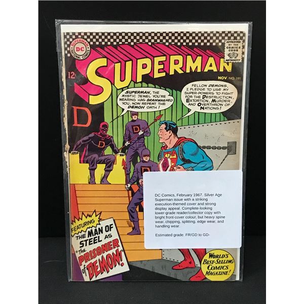 SUPERMAN #191 - DC COMICS