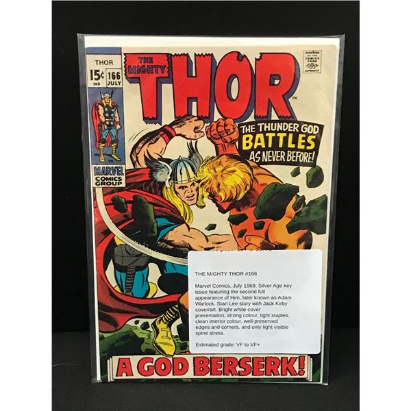 THE MIGHTY THOR #166 (1969) - MARVEL COMICS