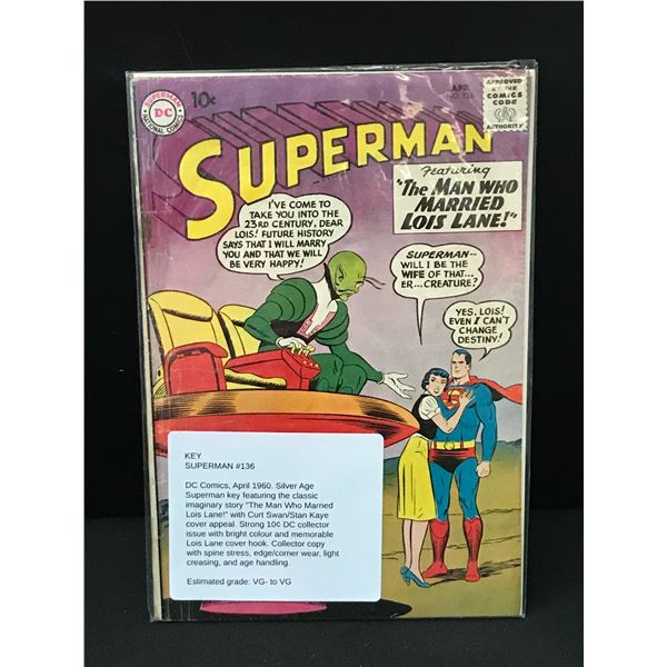 SUPERMAN #136 (1960) - DC COMICS
