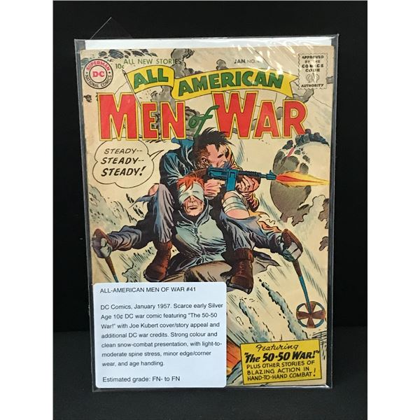 ALL AMERICAN MEN OF WAR #41 (1957) - DC COMICS