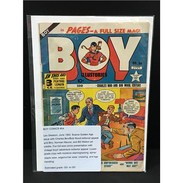 BOY COMICS #54 (1950)