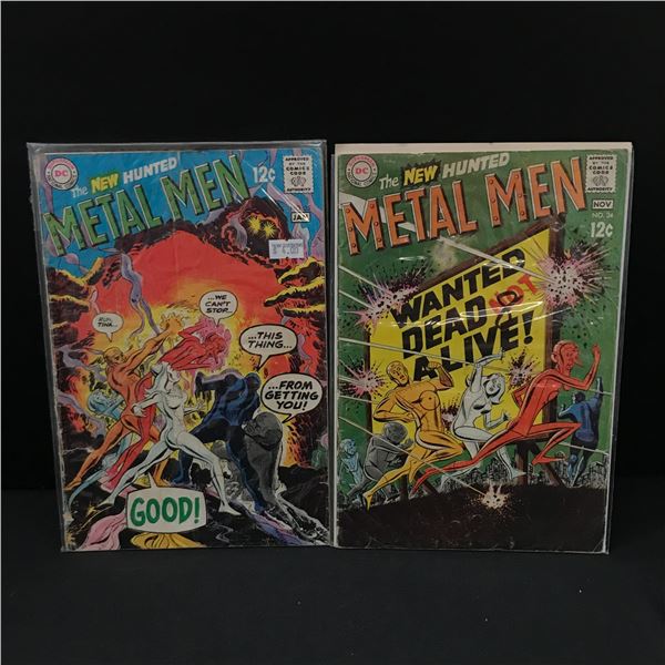 LOT OF 2 METAL MEN COMICS #35 - #35 - DC COMICS