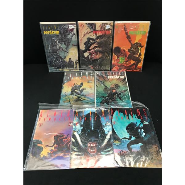 LOT OF 7 ALIENS COMICS - DARK HORSE COMICS