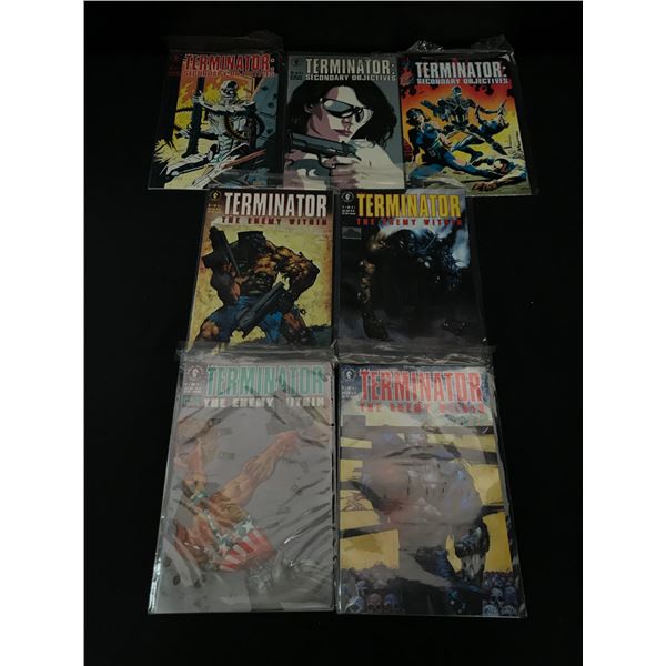 LOT OF 7 TERMINATOR COMICS - DARK HORSE