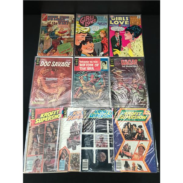LOT OF 10 MIXED TITLE COMICS - VARIOUS PUBLISHERS