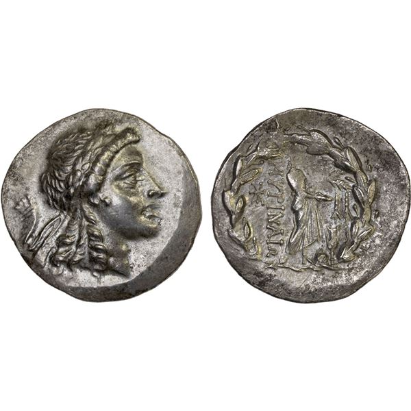 AEOLIS: Myrina, AR tetradrachm (16.49g), ca. 160-143 BC, VF-XF