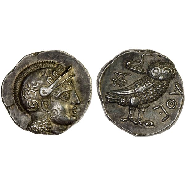 BACTRIA: Anonymous, AR didrachm (8.16g), ca. 305-294 BC, XF