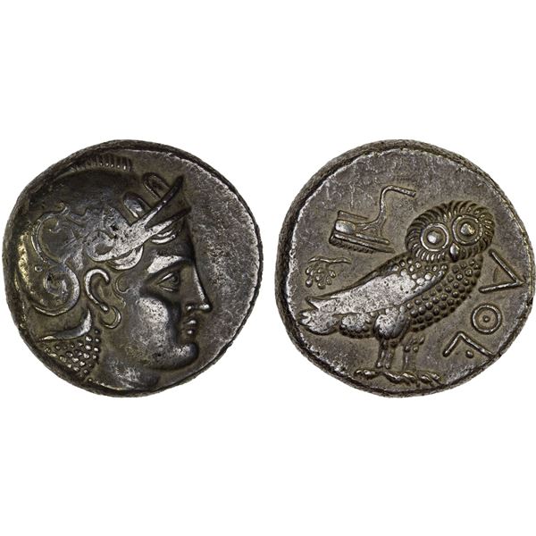 BACTRIA: Anonymous, AR tetradrachm (17.08g), ca. 305-294 BC, VF-XF