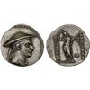 Image 1 : BACTRIA: Antimachos I Theos, ca. 185-170 BC, AR drachm (4.22g), VF