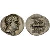 Image 1 : BACTRIA: Eukratides I Megas, ca. 170-145 BC, AR drachm (4.17g), VF