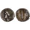 Image 1 : LUCANIA: Metapontum, AR nomos (didrachm) (6.69g), ca. 340-330 BC, VF