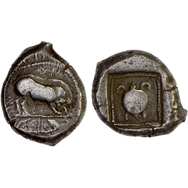 LYCIAN DYNASTS: Uncertain Dynast, AR stater (9.31g), ca. 470-440 BC, F-VF