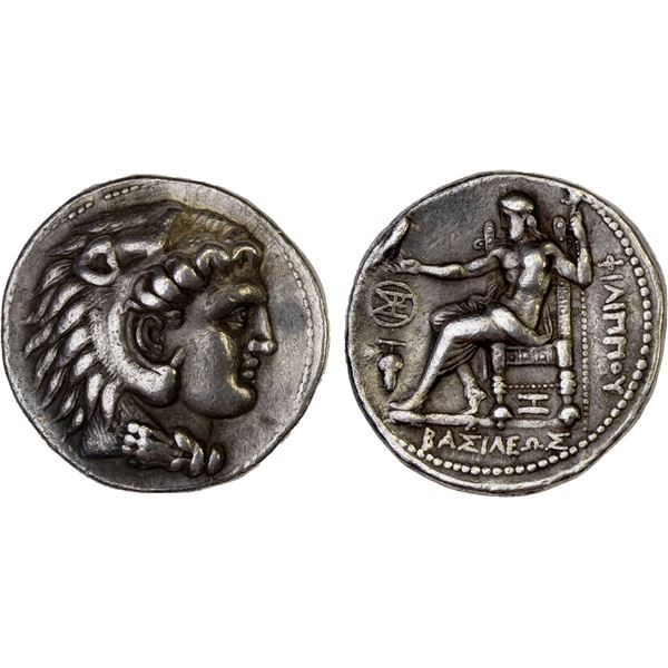SELEUKID KINGDOM: Seleukos I Nikator, as satrap, 321-315 BC, AR tetradrachm (17.04g), Babylon, Choic