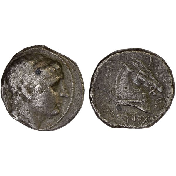 SELEUKID KINGDOM: Antiochos I Soter, 281-261 BC, AR tetradrachm (15.74g), Aï Khanoum, F-VF