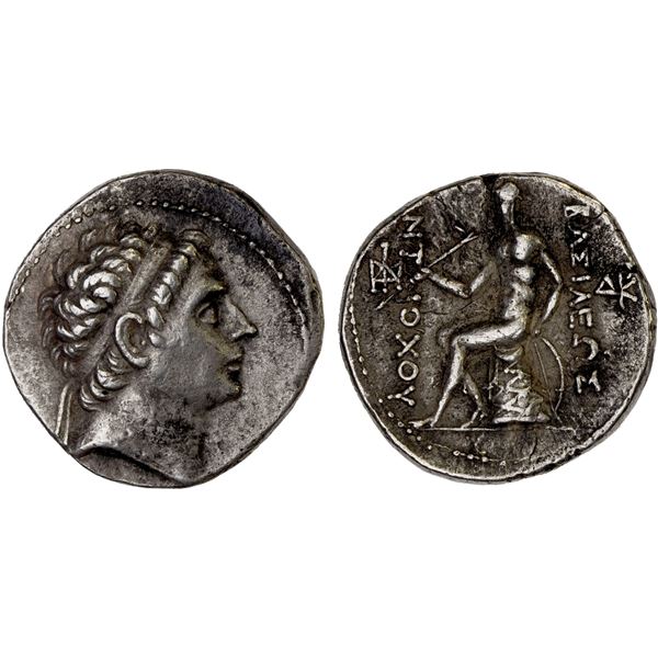SELEUKID KINGDOM: Antiochos III 'the Great', 222-187 BC, AR tetradrachm (17.09g), Susa, after 220 BC