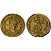 Image 1 : ROMAN EMPIRE: Arcadius, 383-408 AD, AV solidus (4.32g), Constantinople, 397-402 AD, VF-XF