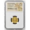 Image 2 : BYZANTINE EMPIRE: Constans II, 641-668, AV solidus (4.54g), Constantinople, 649-651, NGC Mint State