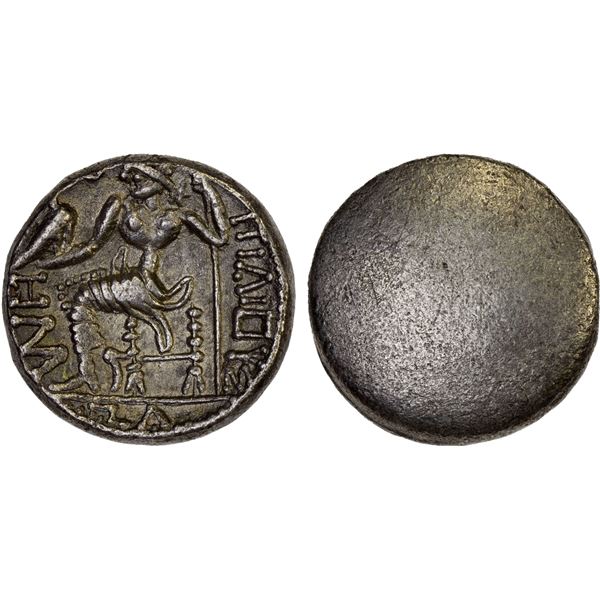 EASTERN ARABIA: Mleiha Series, AR tetradrachm (15.85g), ca. 1st century BC, Choice VF