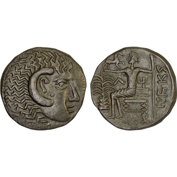 EASTERN ARABIA: Mleiha Series, BI tetradrachm (15.68g), ca. 1st c. BC to 2nd c. AD, Choice VF