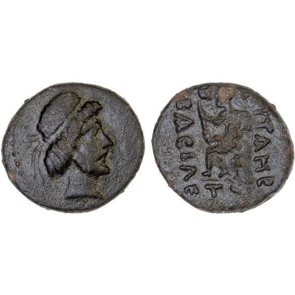 PERSIA: CHARACENE: Attambelos III or IV, 1st century AD, AE drachm (3.81g), Charax-Spasinu, SE3xx, V