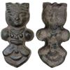 Image 1 : ANCIENT CENTRAL ASIA: SOGDIANA: Anonymous, ca. 8th/11th century, AE charm (7.51g), VF-XF