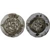 Image 1 : ARAB-SASANIAN: Mu'awiya, 661-680, AR drachm (3.98g), DAP (Fasâ), AH43 (frozen), bold XF