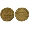 Image 1 : ABBASID: al-Mansur, 754-775, AV dinar (4.17g), NM, AH148, bold XF