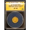 Image 2 : ABBASID: al-Rashid, 786-809, AV dinar, NM (Egypt), AH180, ANACS XF45