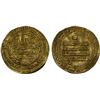 Image 1 : ABBASID: al-Mu'tamid, 870-892, AV dinar (4.08g), Madinat al-Salam, AH260, VF