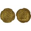 Image 1 : ABBASID: al-Qahir, 932-934, AV dinar (4.29g), Suq al-Ahwaz, AH322, NGC MS63