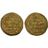 Image 1 : ABBASID: al-Musta'sim, 1242-1258, AV dinar (7.14g) (Madinat al-Salam), AH(6)54, VF-XF