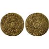 Image 1 : FATIMID: al-Mu'izz, 953-975, AV dinar (4.09g), Misr, AH363, nearly VF