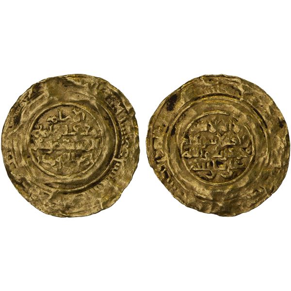 FATIMID: al-Mustansir, 1036-1094, AV 1/4 dinar (0.53g), AH429, Fair